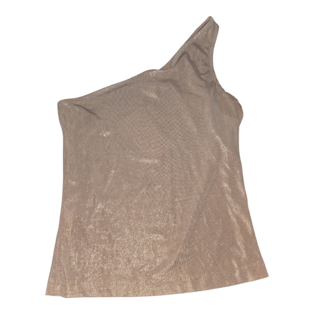 Y2K Self Esteem One Shoulder Top Size Small